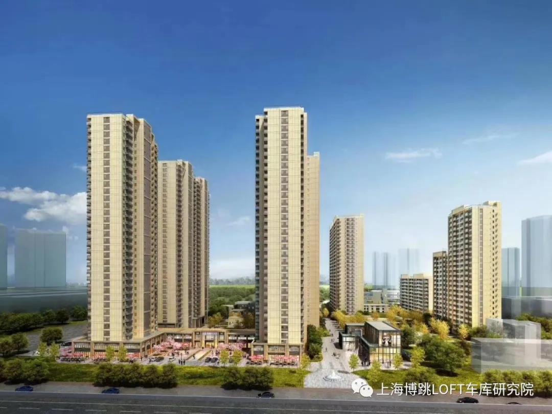 徐州采用了LOFT车库武汉当代集团春风十里项目现已结构封顶！